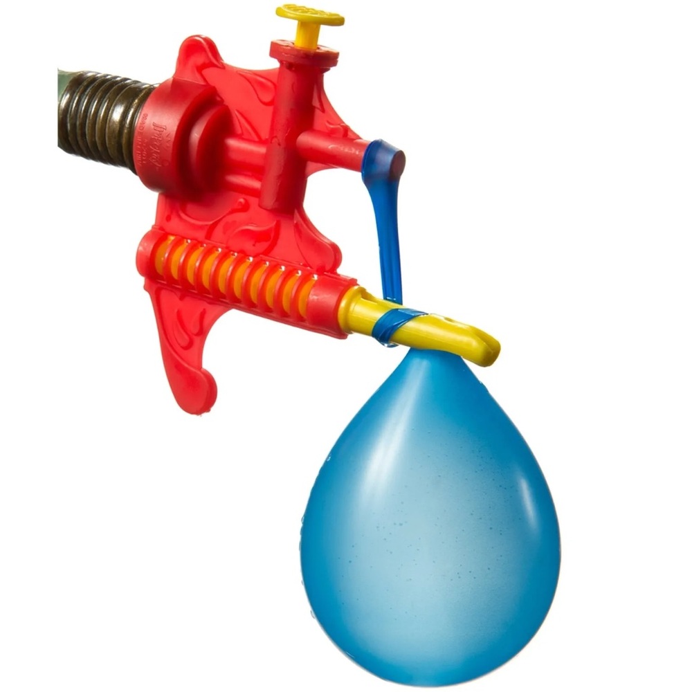 4/$20 Kids stuff Tie-Not Balloon Filler & Tying Tool plunger/50 balloons